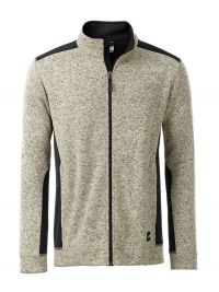 Fleece Jacke Herren Beige